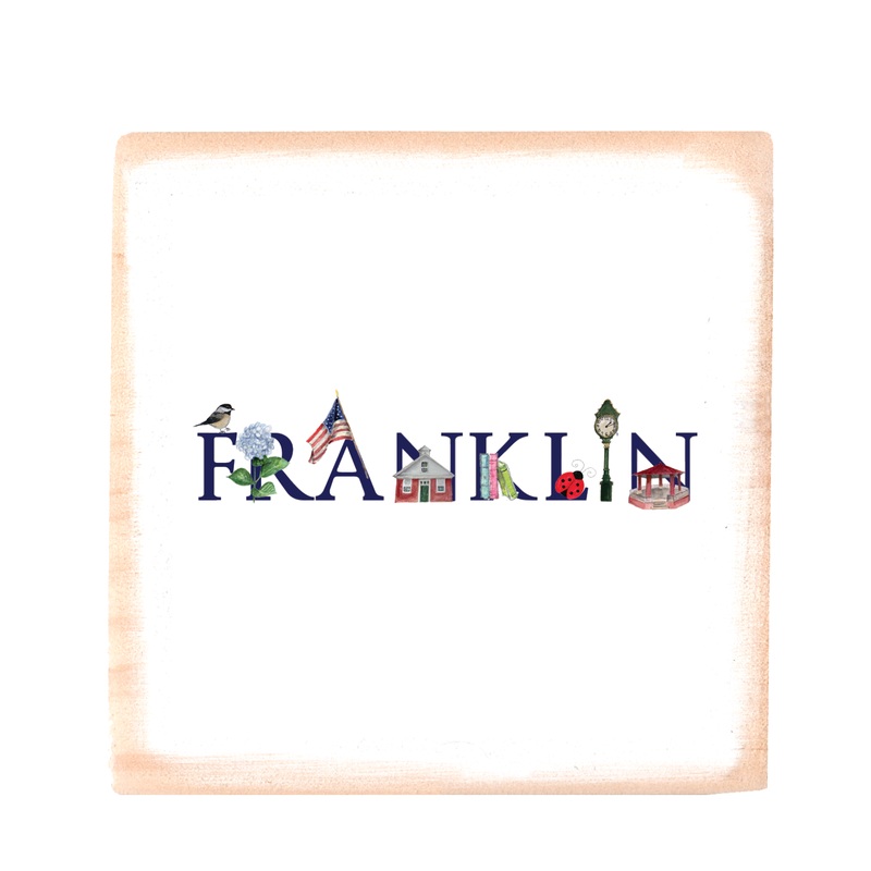 franklin square wood block