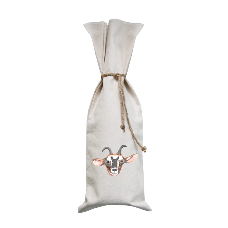 goat wine bag