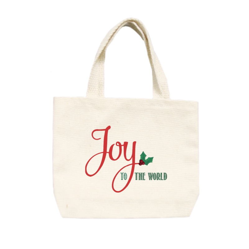 joy to the world small tote