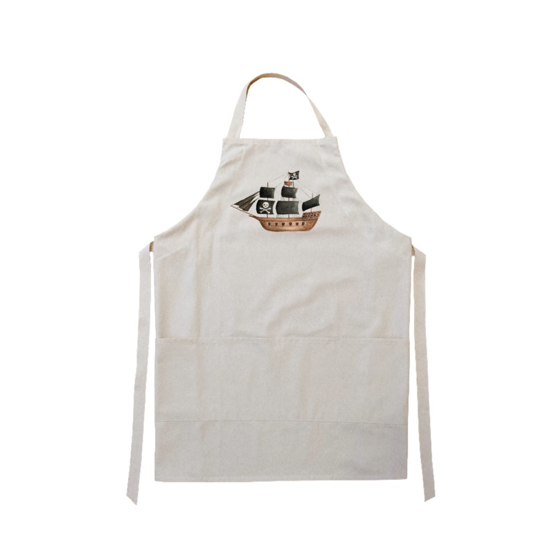 pirate ship apron