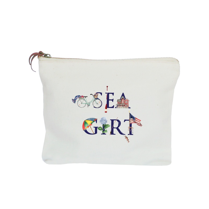 sea girt zipper pouch