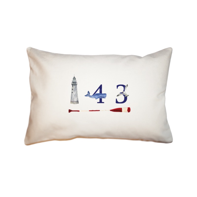 143 large rectangle pillow