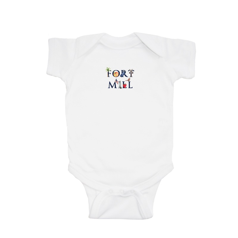 fort mill baby snap up short sleeve