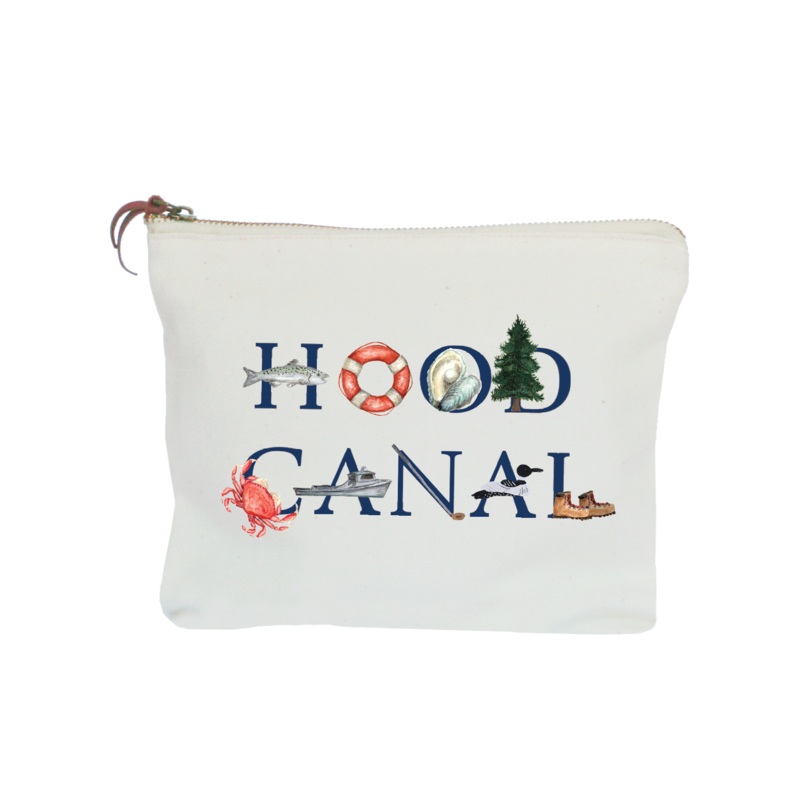 hood canal zipper pouch