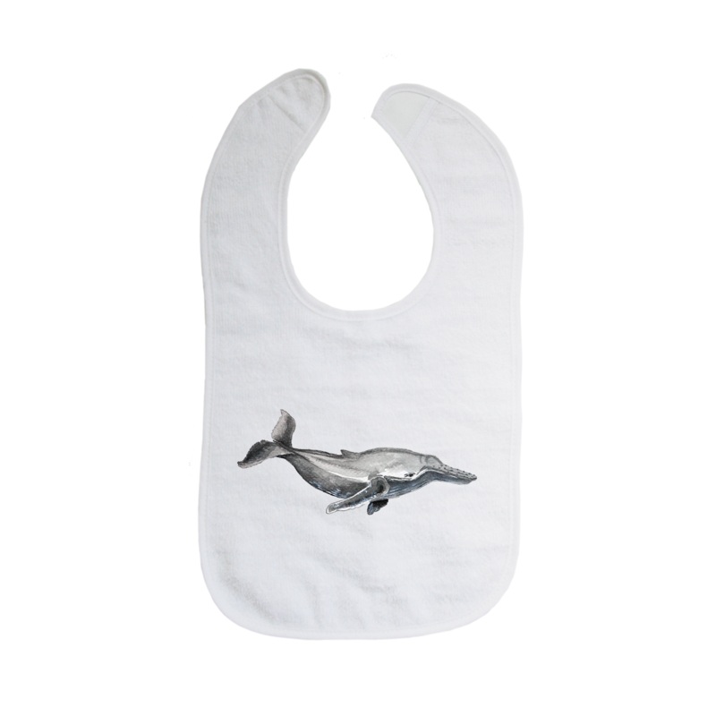 humpback whale bib