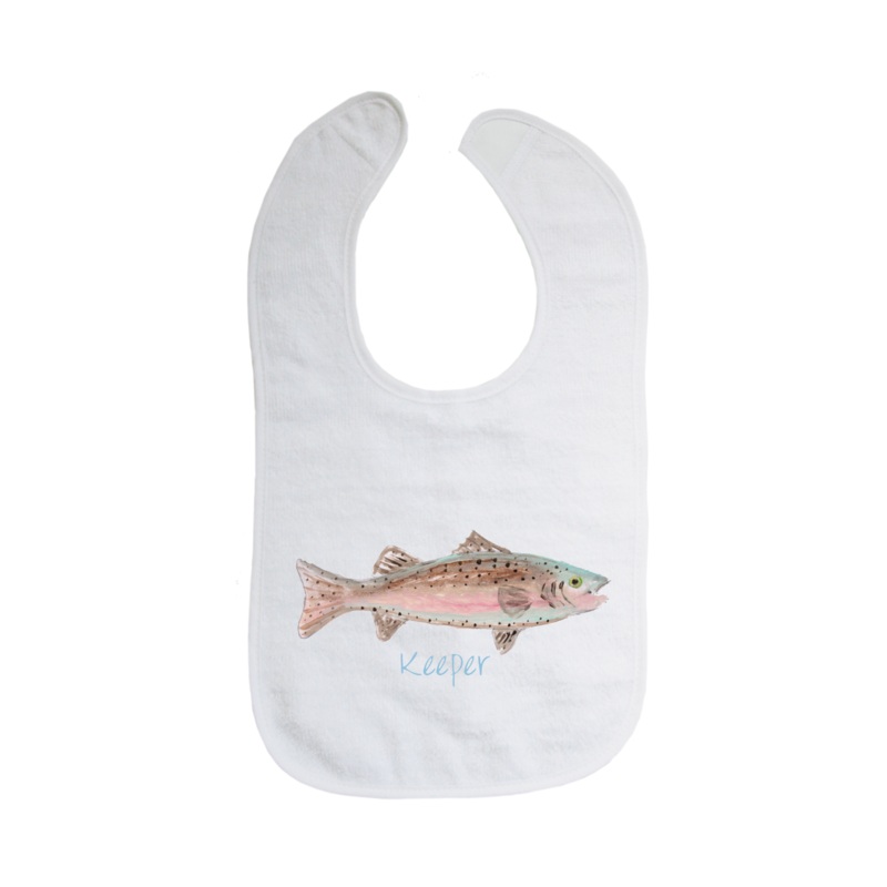 keeper fish bib