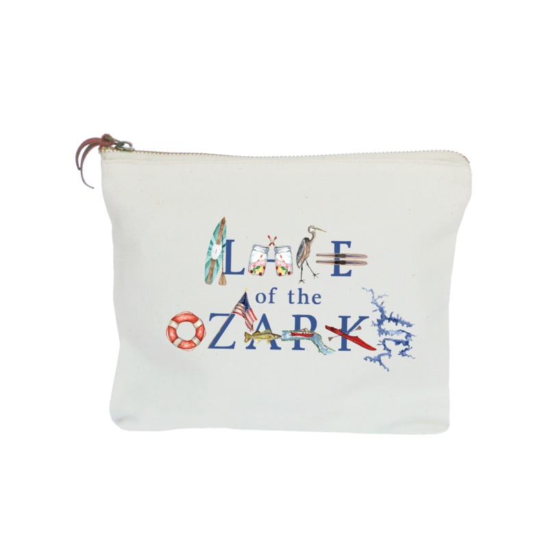 Lake of the Ozark zipper pouch