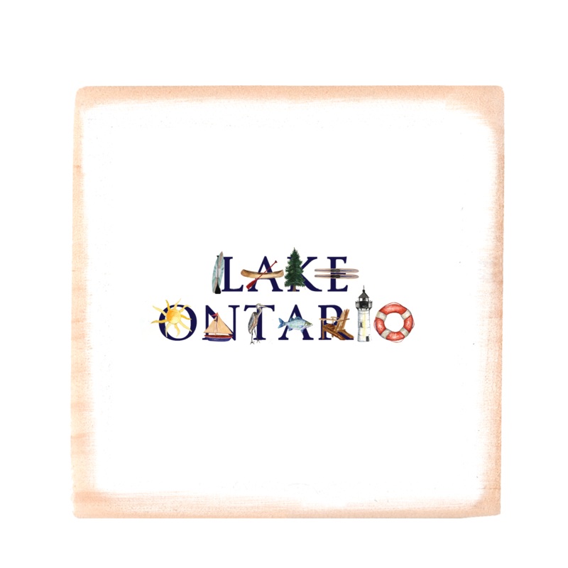 lake ontario square wood block