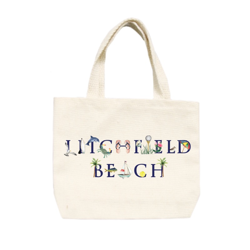 litchfield beach small tote