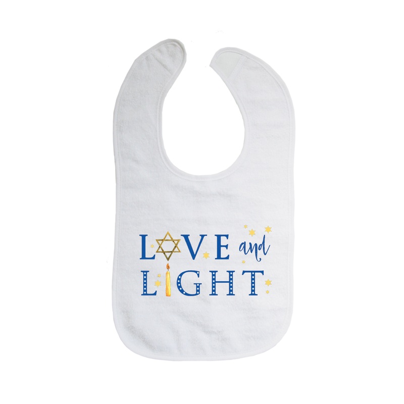 love and light bib