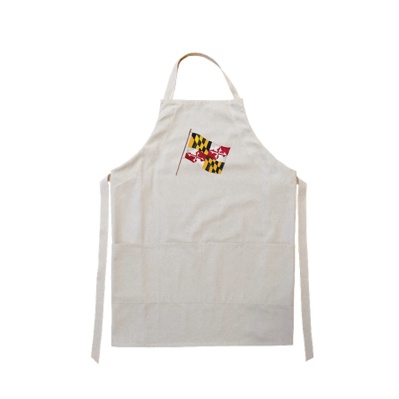 maryland flag apron