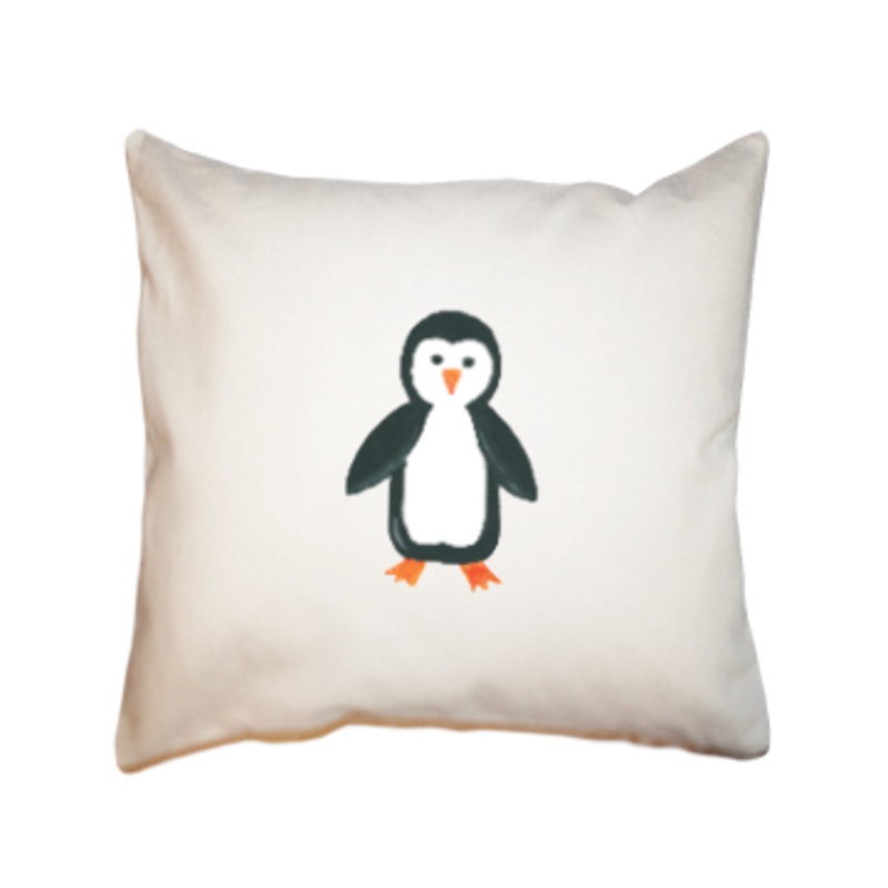 penguin square pillow