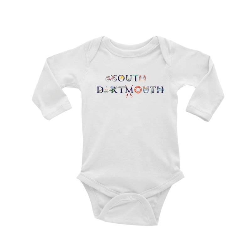 south dartmouth baby snap up long sleeve