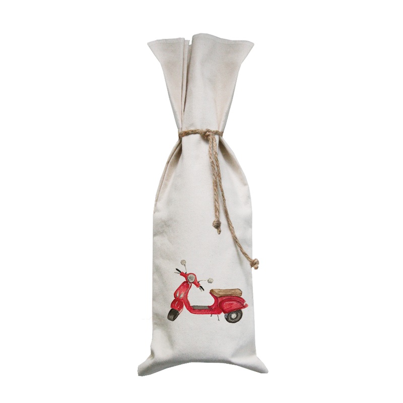 vespa wine bag