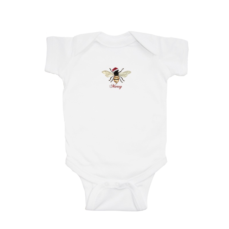 bee merry baby snap up short sleeve