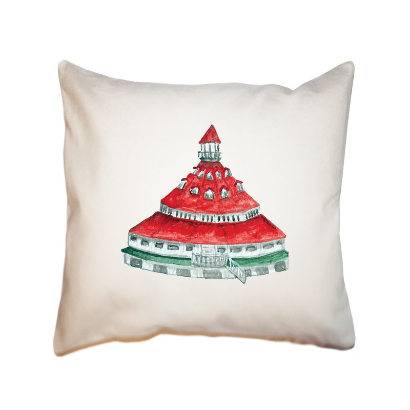 el coronado hotel square pillow