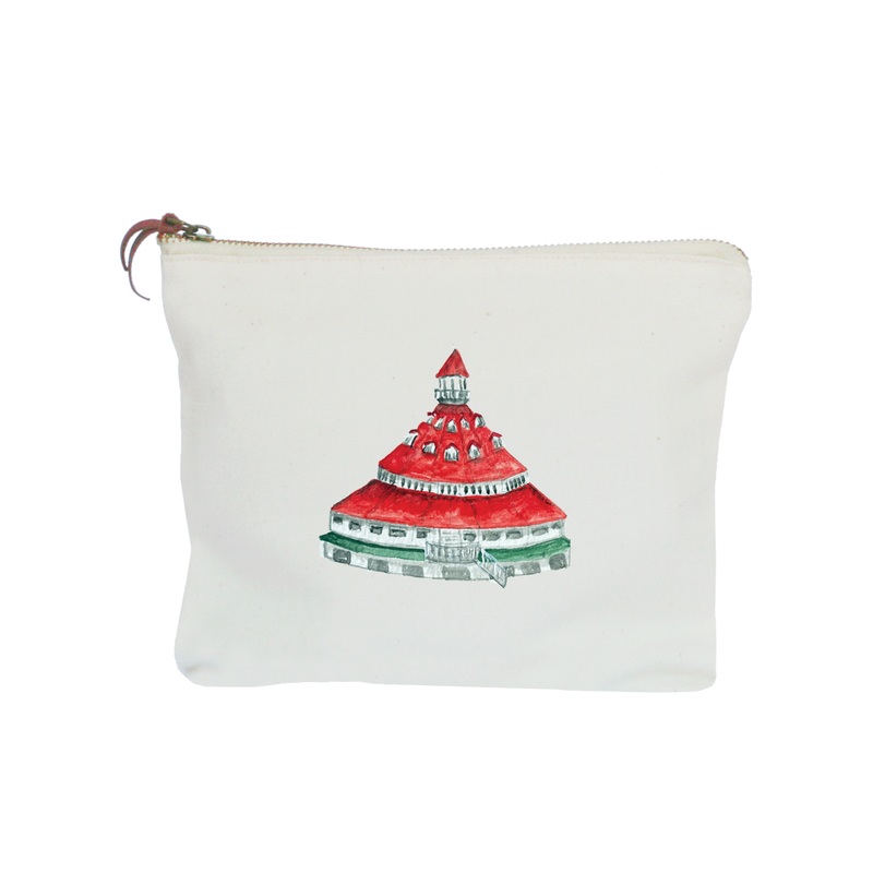el coronado hotel zipper pouch