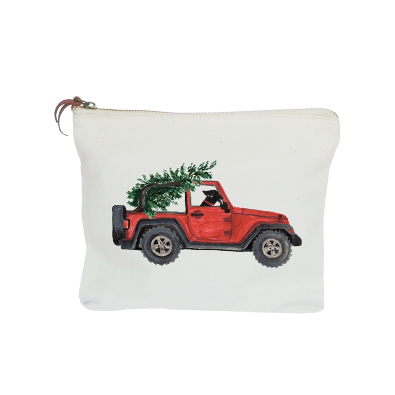 hanukkah zipper pouch