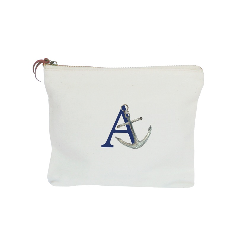 nautical alphabet – A zipper pouch