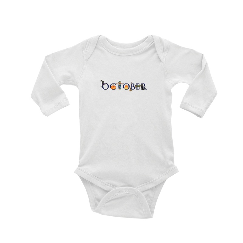october baby snap up long sleeve