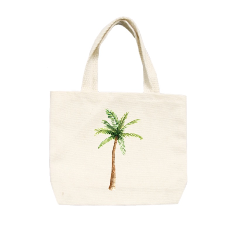 palm tree small tote