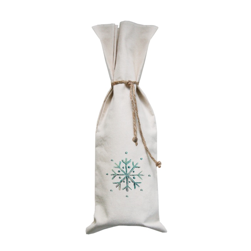 snowflake wine bag