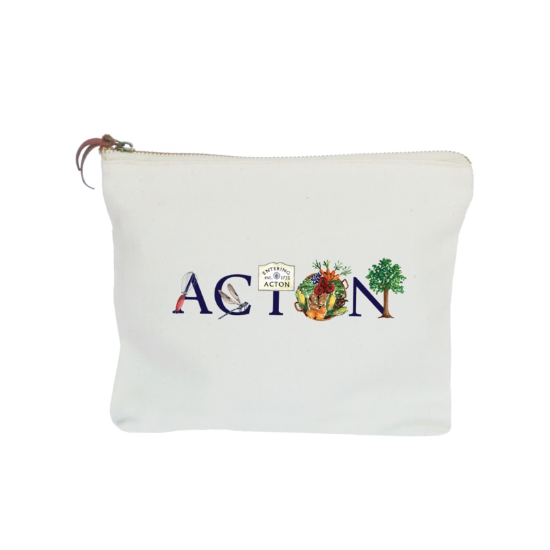 acton zipper pouch