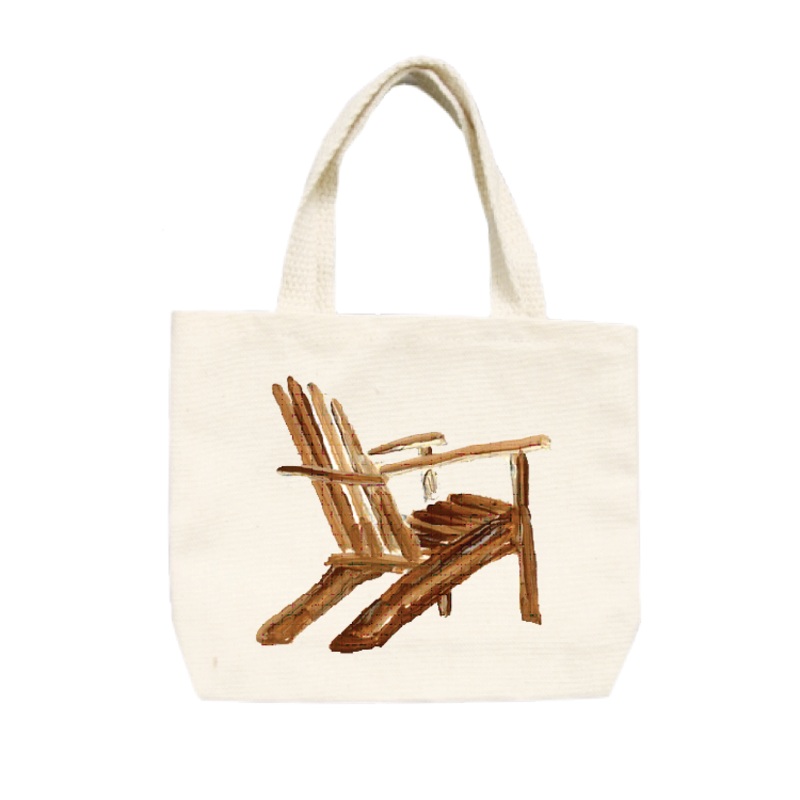 adirondack chair small tote