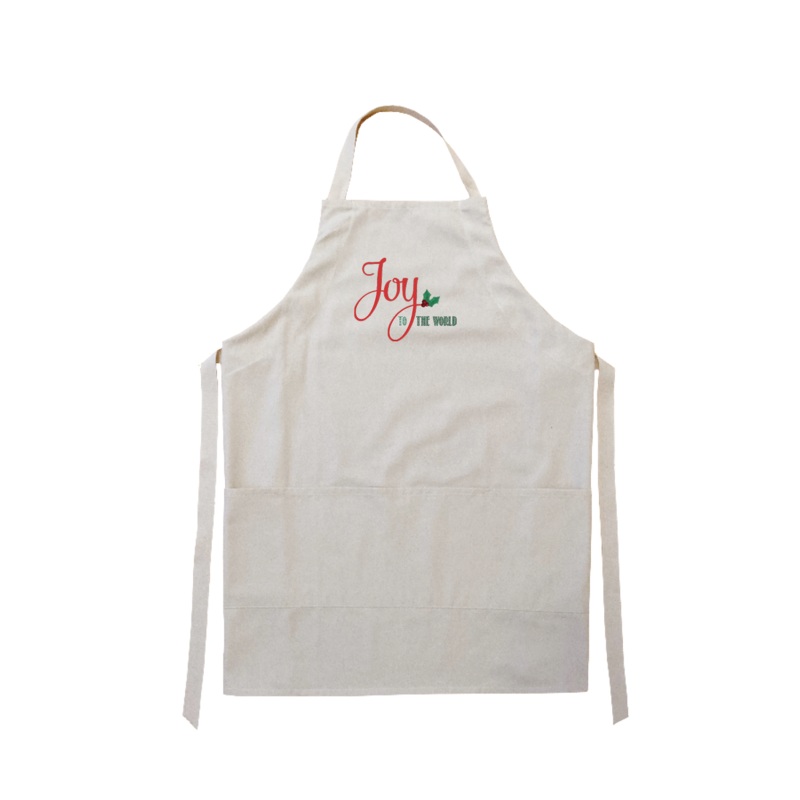 joy to the world apron
