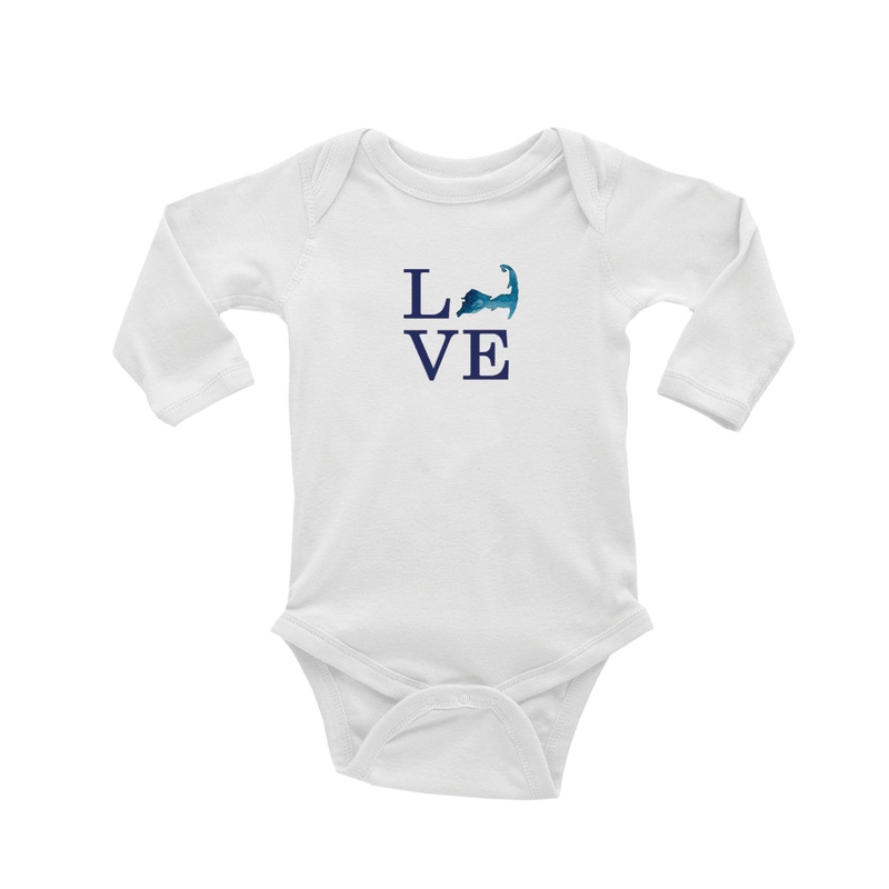 love cape cod baby snap up long sleeve