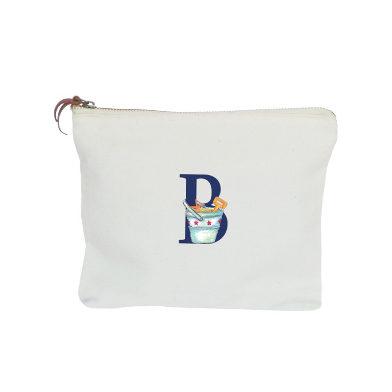 nautical alphabet – B zipper pouch