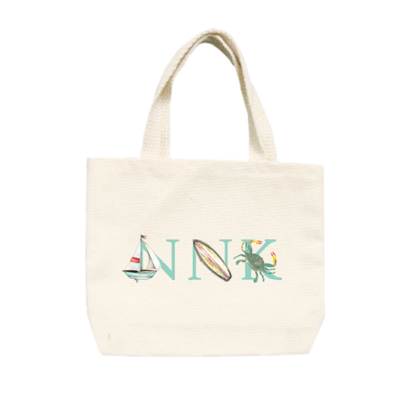 NNK aqua small tote