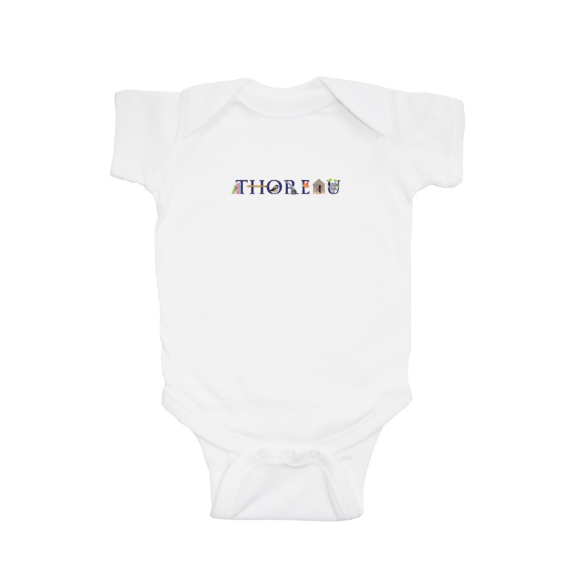 thoreau baby snap up short sleeve