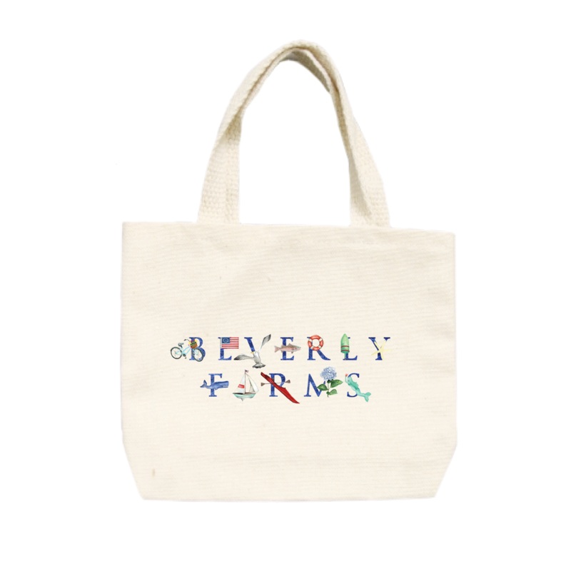 Beverly Farms hydrangea small tote