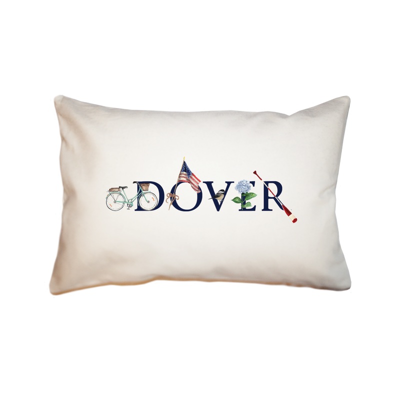 dover large rectangle pillow