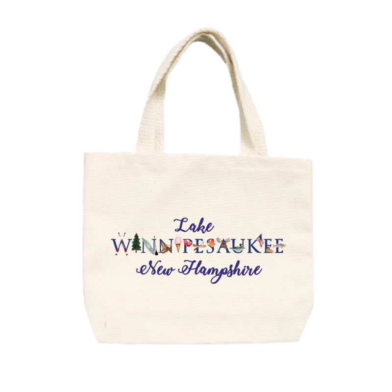 lake winnipesaukee small tote