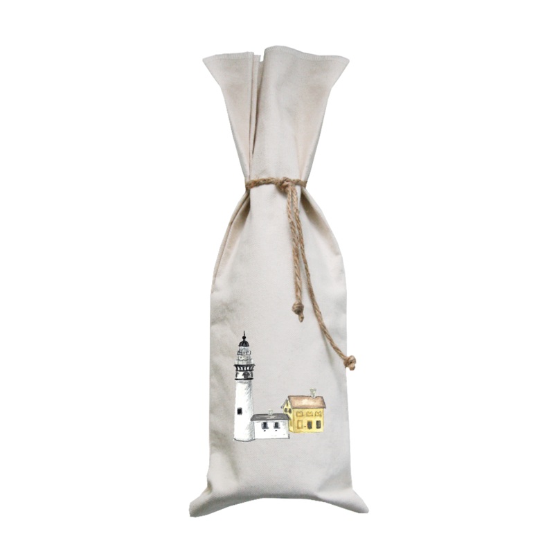 leelanau lighthouse wine bag