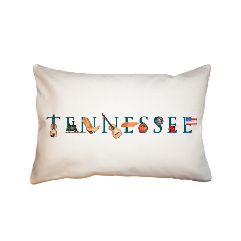 Tennessee large rectangle pillow