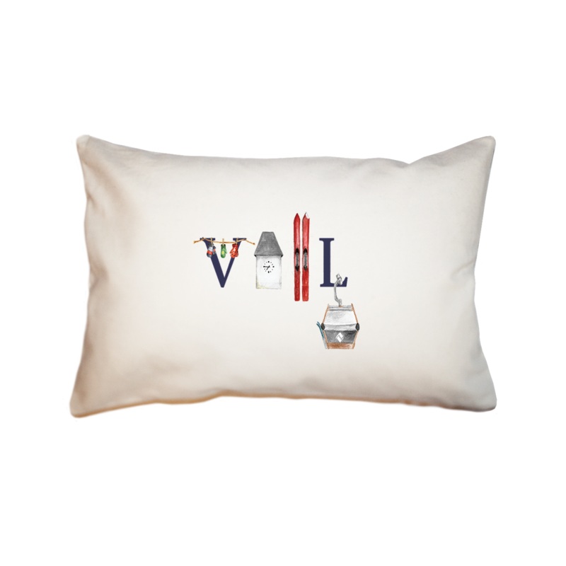 vail large rectangle pillow
