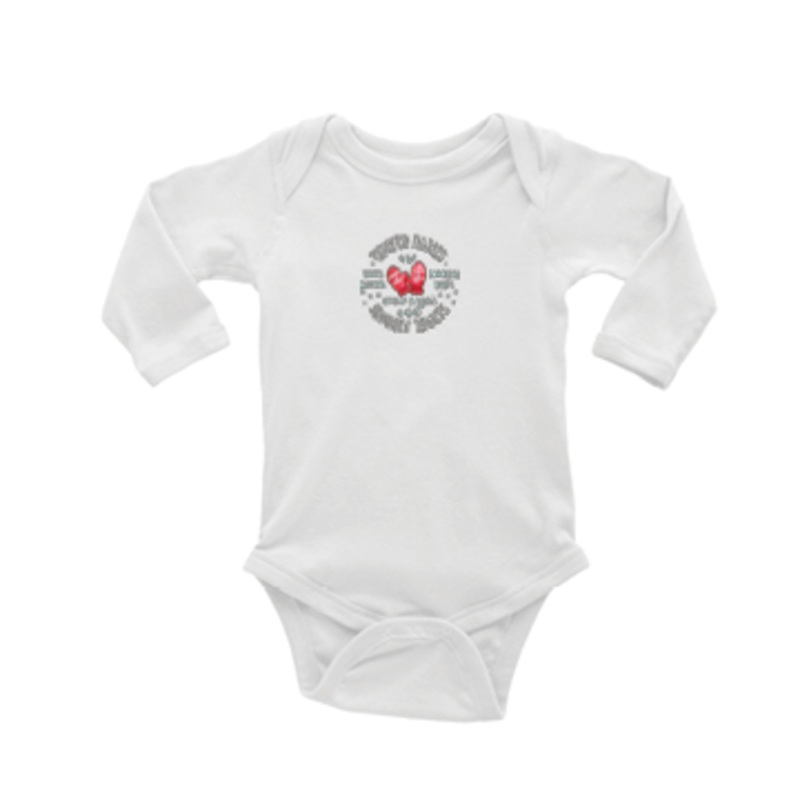 winter baby baby snap up long sleeve