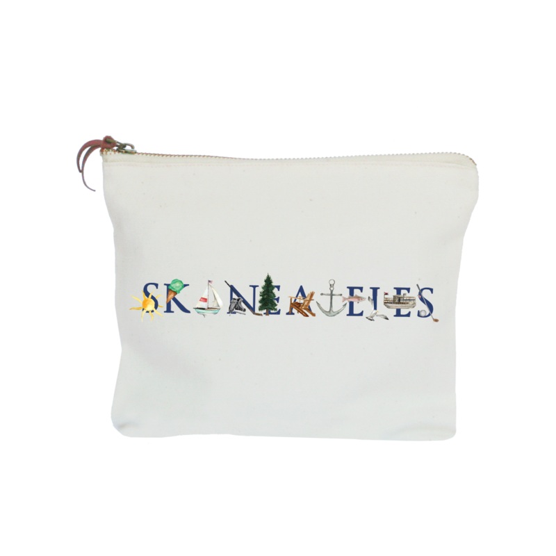skaneateles zipper pouch