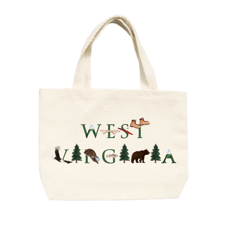 West Virginia small tote