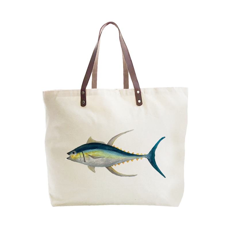 yellowfin tuna large tote
