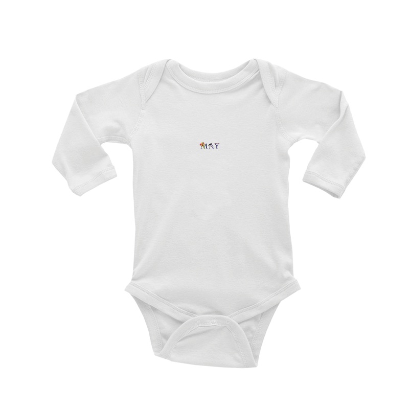 may baby snap up long sleeve