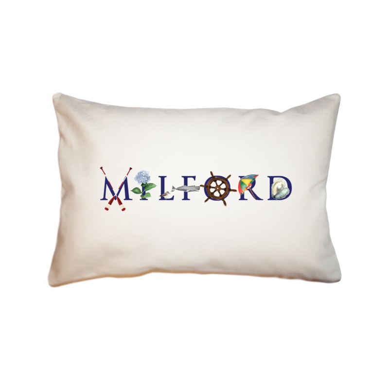 milford, ct large rectangle pillow