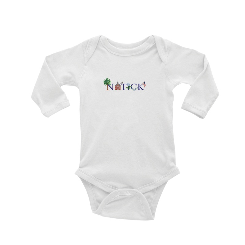 natick baby snap up long sleeve