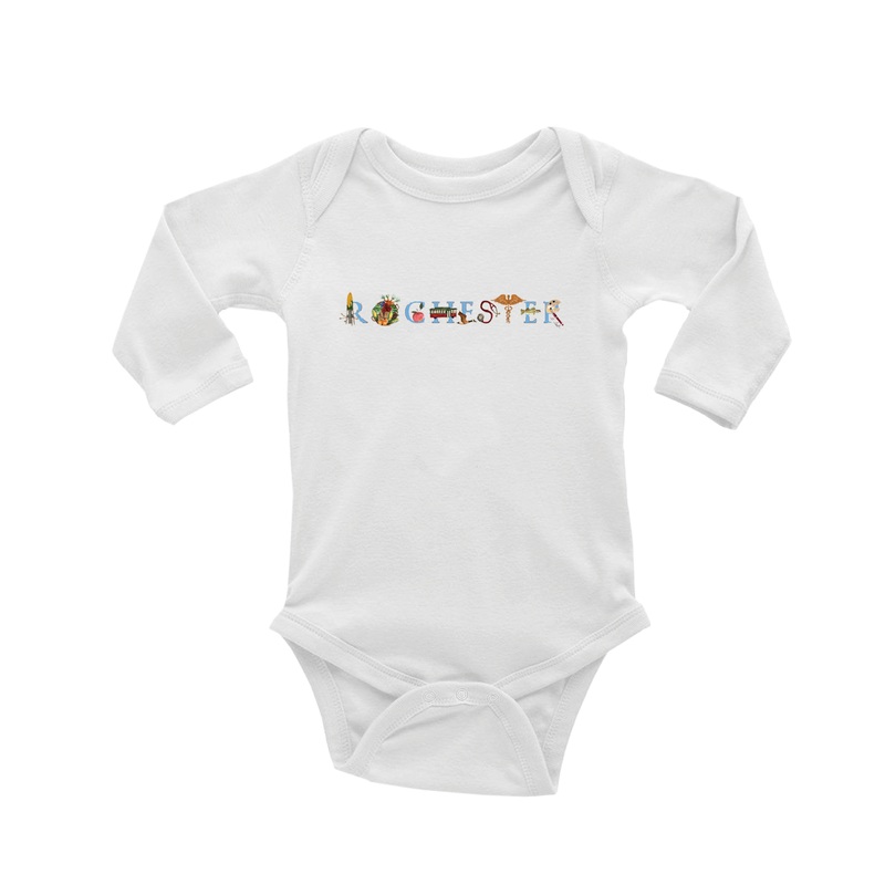 rochester mn baby snap up long sleeve