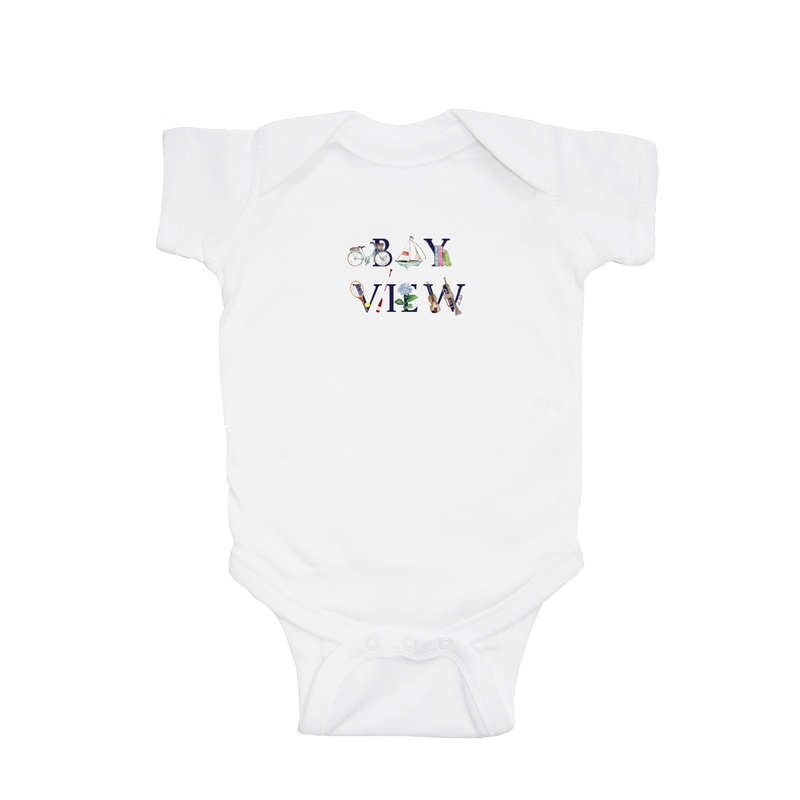 bay view mi baby snap up short sleeve