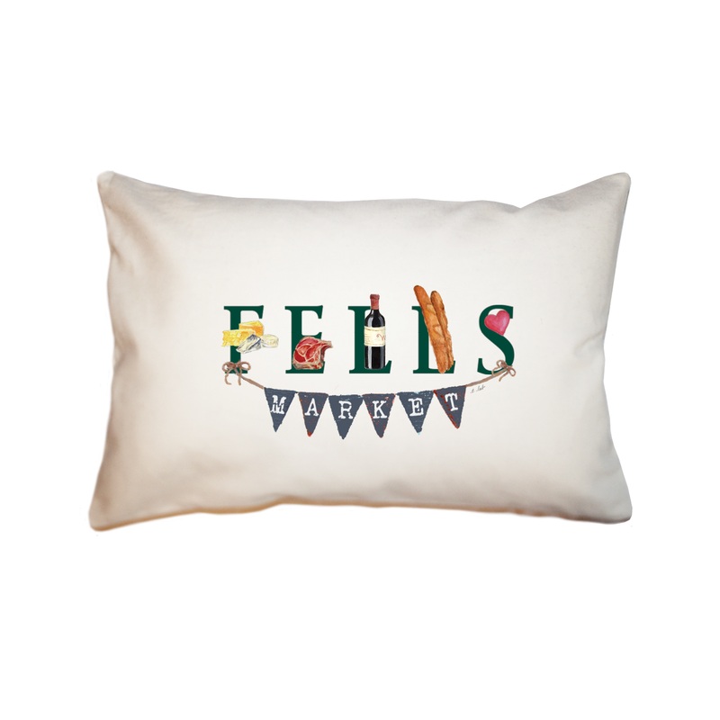 fells market rectangle pillow