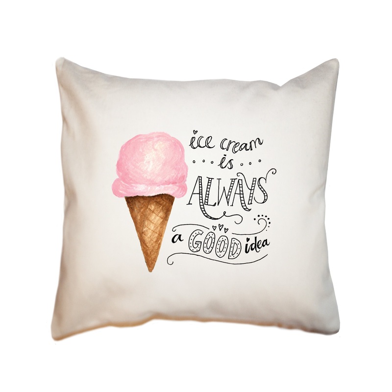 good idea square pillow